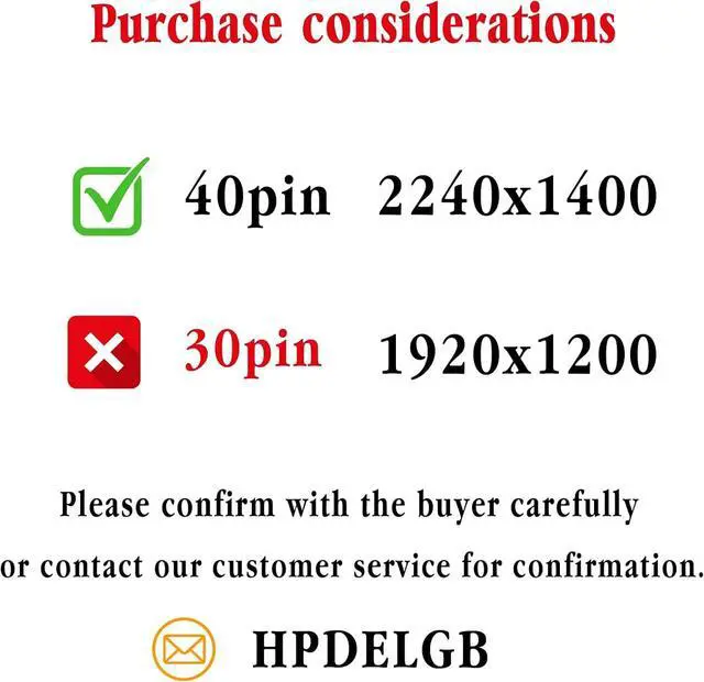 Alt view image 2 of 3 - NUOLAISUN Screen for Lenovo IdeaPad Flex 5-14ALC7 5-14IAU7 Gen 7 82R9 82R7 82TA Series 14.0 inch WUXGA 1920x1200 IPS LCD Touch Screen Display Digitizer Assembly Bezel EDP 30pin not for 40pin