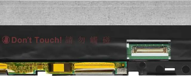 Alt view image 7 of 7 - NUOLAISUN Replacement for Dell inspiron 15 7590 7591 2-in-1 LCD Display P83F P84F 1920x1080 15.6" 60HZ 30 Pins LCD LED Touch Screen Digitizer Assembly with Bezel (Only for 30 Pins Screen)