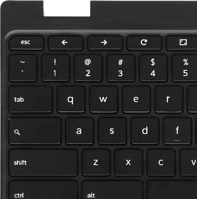 Alt view image 5 of 7 - NUOLAISUN 5CB0U26489 5CB0X55485 Replacement Upper Case Palmrest for Lenovo 100e Chromebook 2nd MTK 81QB Keyboard Touchpad Assembly