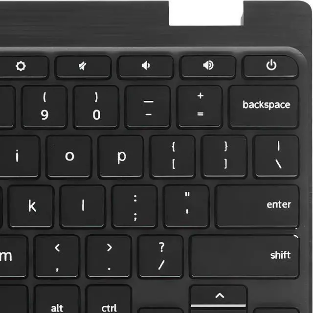 Alt view image 6 of 7 - NUOLAISUN 5CB0U26489 5CB0X55485 Replacement Upper Case Palmrest for Lenovo 100e Chromebook 2nd MTK 81QB Keyboard Touchpad Assembly