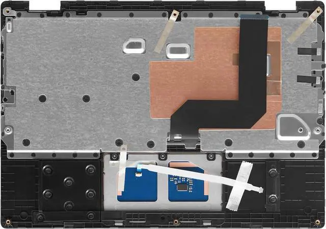 Alt view image 2 of 7 - NUOLAISUN 5CB0U26489 5CB0X55485 Replacement Upper Case Palmrest for Lenovo 100e Chromebook 2nd MTK 81QB Keyboard Touchpad Assembly