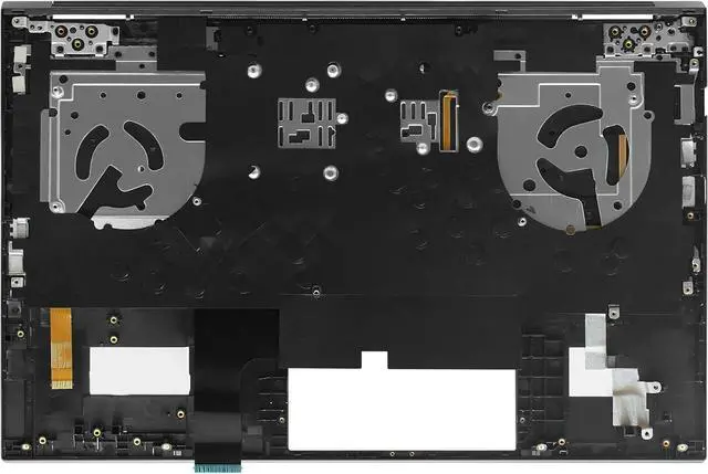 Alt view image 3 of 6 - NUOLAISUN M00667-001 Replacement Upper Case Palmrest for HP OMEN 15-EK 15-EN 15Z-EN100 15-EN0013dx 15-EK0013dx 15-EK1013dx RGB Backlit Keyboard Touchpad Assembly Black