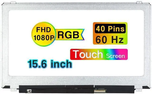 Main image of NUOLAISUN Replacement for Dell Inspiron 15 5547 15.6" FHD 1920×1080 40 Pins Touch Screen LCD Display Panel (Not for Non-Touch Version)