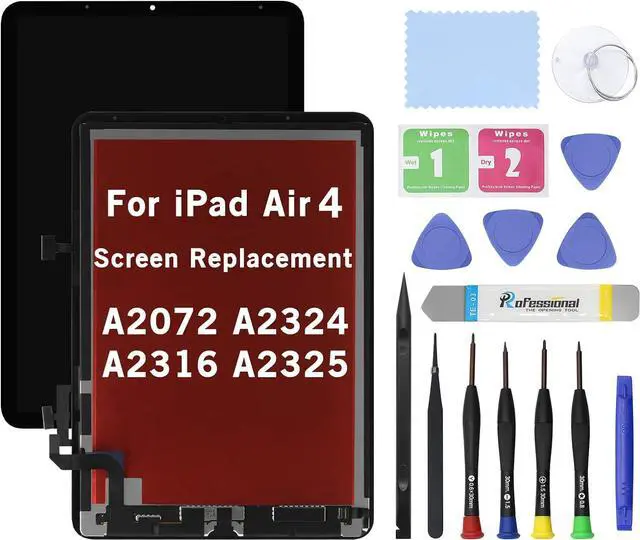 Main image of NUOLAISUN 10.9" New Screen Replacement for iPad Air 4 4th Generation 2020 A2072 A2324 A2316 A2325 LCD Display Glass Touch Digitizer Premium Kit with Tools