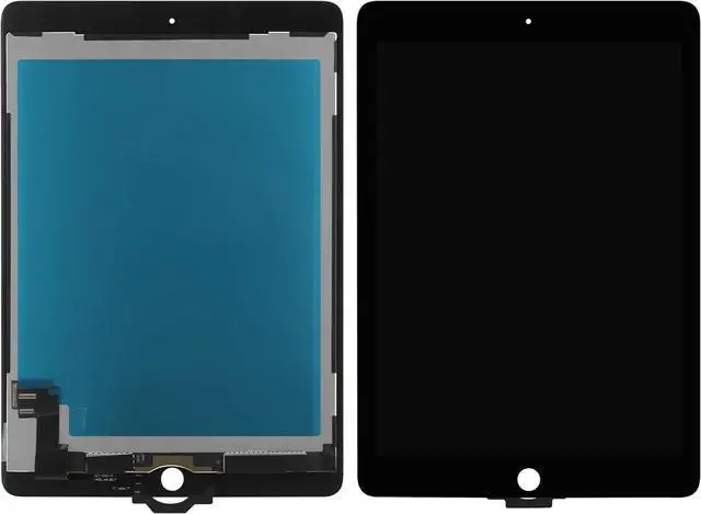 Alt view image 3 of 7 - NUOLAISUN 9.7" New Screen Replacement for iPad Air 2 (2nd Gen) A1566 A1567 LCD Display Glass Touch Digitizer Premium Kit with Tools - Black