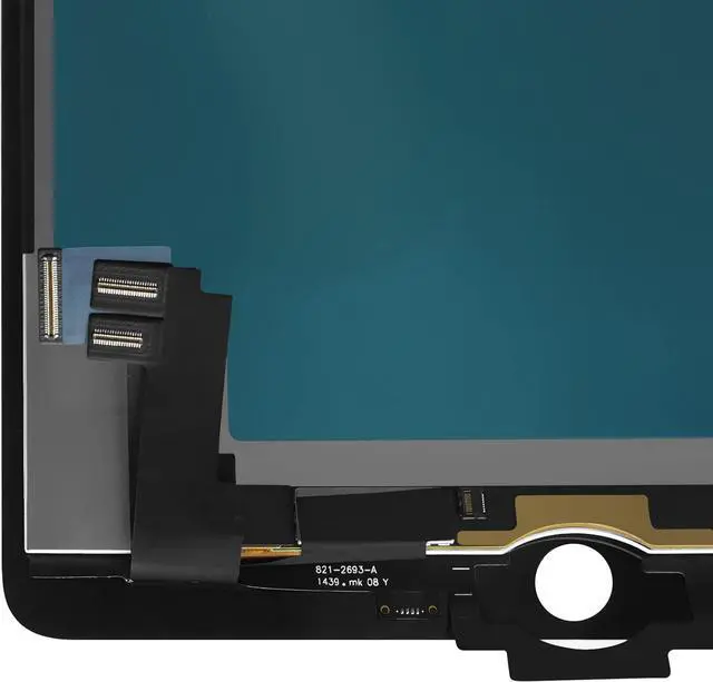 Alt view image 6 of 7 - NUOLAISUN 9.7" New Screen Replacement for iPad Air 2 (2nd Gen) A1566 A1567 LCD Display Glass Touch Digitizer Premium Kit with Tools - Black