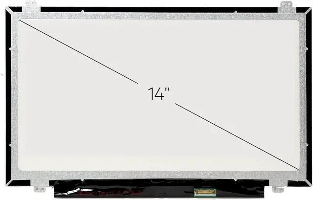 Alt view image 4 of 4 - NUOLAISUN Replacement for HP Elitebook 840 G1,840 G2,840 G3,840 G4,745 G4 30 Pins 60HZ HD 1366x768 14" LCD Non-Touch Screen Laptop Display Panel