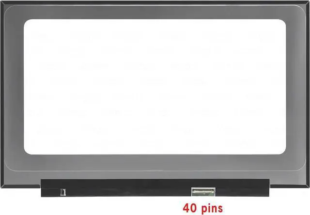 Alt view image 2 of 3 - NUOLAISUN 17.3" Screen Replacement NV173FHM-NX1 V8.0 NV173FHM-NX3 NV173FHM-NX4 Non-Touch Screen FHD 1080P 40 Pins 120 Hz LCD Display Panel
