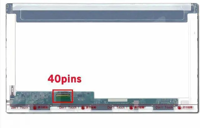 Alt view image 3 of 4 - 17.3" Replacement B173RW01 V.5 V3 for HP 17-G103DX 17-G192DX 17-G119DX 17-G113DX 17-G101DX 17-G121WM 17-G015DX 17-G030NR 17-G121WM 17-G015DX HD+ 1600×900 40 Pins Non-Touch Screen LCD Display