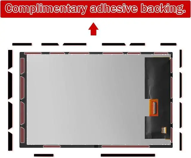 Alt view image 6 of 7 - NUOLAISUN 7" LCD IPS Touch Screen Repair Replacement Assembly for Steam Deck Handheld Game Console Black with Repair Tools (Antiglare Frosted Edition,Not for HD)