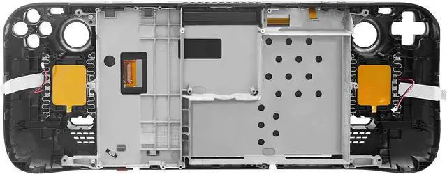 Alt view image 3 of 6 - NUOLAISUN 7 inch LCD IPS Touch Screen Digitizer Assembly for Steam Deck Handheld Game Console Black with Bezel (Antiglare Frosted Edition Not for HD)