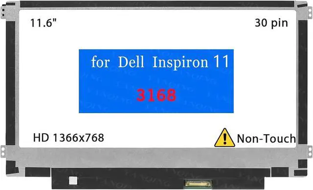 Main image of 11.6" Screen Replacement for Lenovo 100E Chrombbook Gen 1 / 2nd / 3rd / 4th 81ER 81QB 81M8 81MA 82Q3 82J7 82J8 82UY 82V0 82W0 82W1, 100w Gen 3 82HY 82J0 LCD Display (HD 1366x768 30 pin Non-Touch)