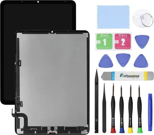 Main image of NUOLAISUN 10.9" Screen Replacement for iPad Air 5 5th Generation 2022 A2589 A2591 A2588 LCD Display Glass Touch Digitizer Premium Kit with Tools - Black