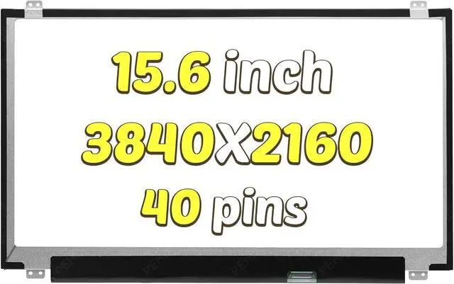 Alt view image 2 of 4 - NUOLAISUN 15.6" Screen Replacement LP156UD1-SPB1 for HP ELITEBOOK 850 G3 LP156UD1 SPB1 LED LCD Screen IPS UHD 3840x2160 40Pin 60Hz Non-Touch 72% NTSC Nits 300cd/m Laptop 4K Display Panel