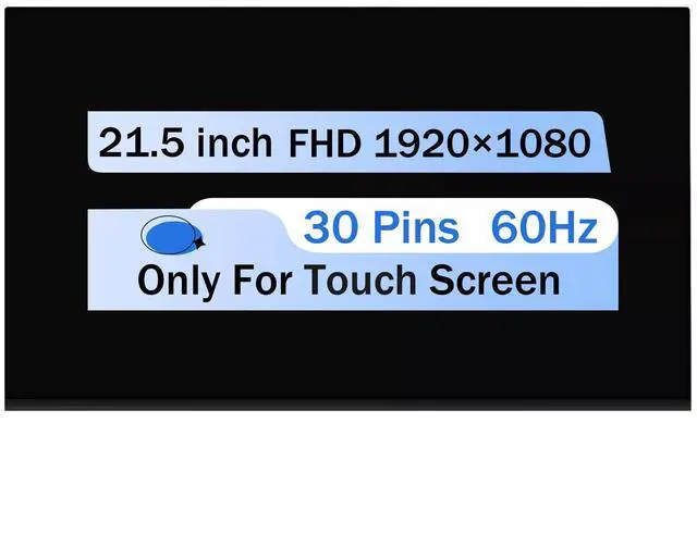 Main image of NUOLAISUN For Dell OptiPlex 3280 LCD Touch Screen Replacement 21.5" 1080P LM215WFA-SSA3