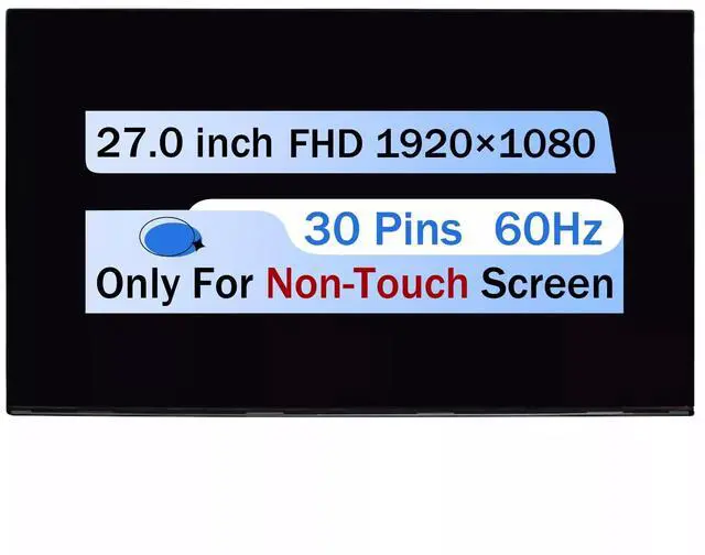 Main image of NUOLAISUN M270HCJ-L5B Rev.C2 M270HCJ-LCB 27.0" FHD LCD Non-Touch Panel Screen Replacement