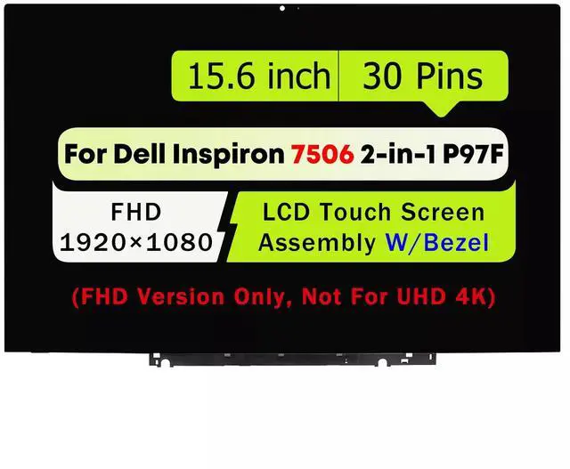 Main image of NUOLAISUN FHD for Dell Inspiron 15 7506 P97F P97F003 P97F005 LCD Touch Screen Digitizer