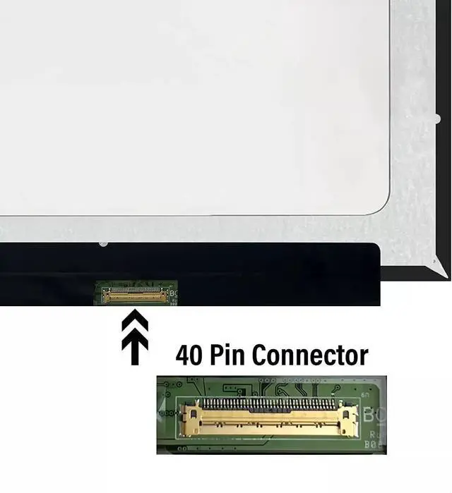 Alt view image 4 of 4 - NUOLAISUN 15.6" Replacement for B156HAN12.0 LP156WFG-SPV2 LP156WFG-SPV3 LQ156M1JW25 LGD065D LGD066E for Asus Strix G513 G533QS-DS76 LCD Screen Display Panel FHD 1080P 40 Pins 300Hz Non-Touch