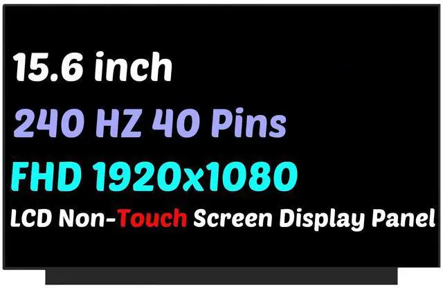 Main image of NUOLAISUN LQ156M1JW03 Lcd Screen 15.6" FHD 240Hz Display for MSI MS-16Q4 GS65 Stealth 9SG