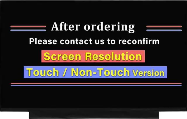 Alt view image 3 of 3 - NUOLAISUN 14.0 Inches New Screen Replacement for HP Chromebook X360 14A-CA0036TG HD 1366 * 768 LCD Touch Screen Display Panel (Not for Non-Touch)