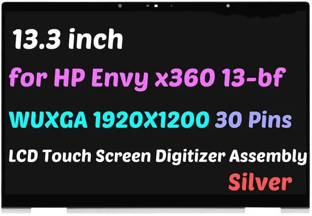 Main image of NUOLAISUN WUXGA LCD Touch Screen Display Assembly 13.3" for HP Envy x360 13-bf 13-bf0013dx