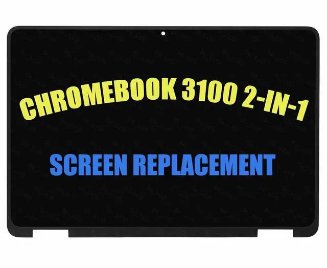 Main image of NUOLAISUN New for Dell Chromebook 3100 2-in-1 LCD Touch Screen Bezel HD 0FHMWH FHMWH