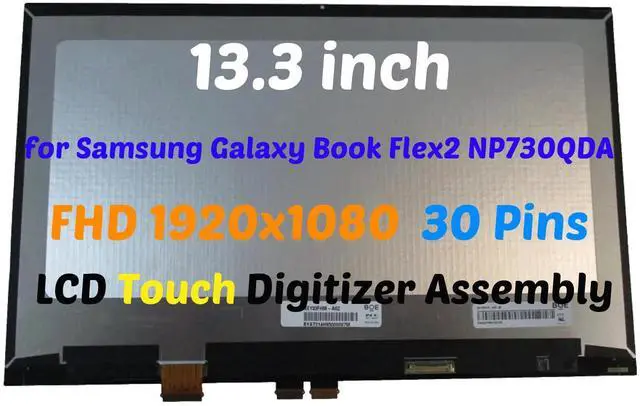 Main image of NUOLAISUN For Samsung NP730QDA NP730QDA-KA3US FHD LCD Screen Touch Display Assembly 30 Pin