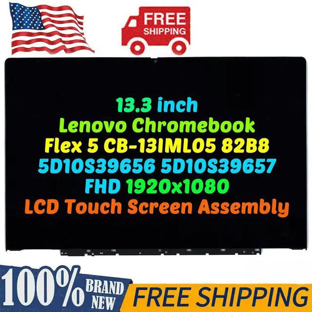 Main image of NUOLAISUN 13.3" for Lenovo Chromebook Flex 5 13ITL6 82M7 LCD Display TouchScreen Assembly