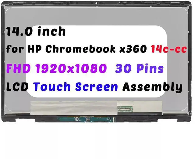 Main image of NUOLAISUN LCD Touch Screen Digitizer Assembly 14.0" for HP Chromebook x360 14c-cc0013dx