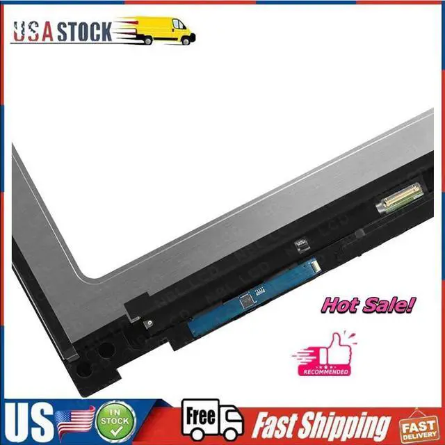 Alt view image 3 of 4 - NUOLAISUN For HP Pavilion x360 14-DW0010NA L83940-1j1 FHD LCD Touch Screen Assembly