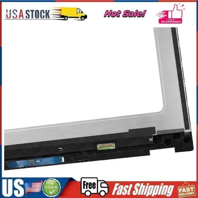 Alt view image 4 of 4 - NUOLAISUN For HP Pavilion x360 14-DW0010NA L83940-1j1 FHD LCD Touch Screen Assembly