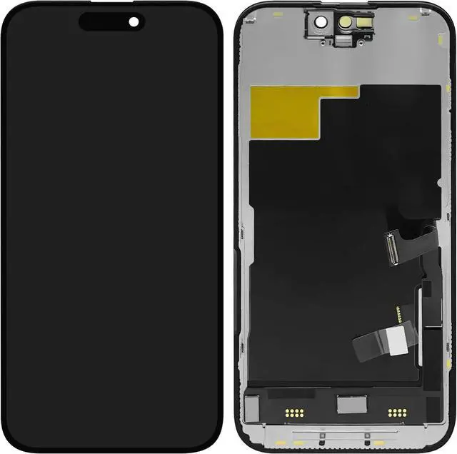 Alt view image 2 of 3 - Replacement for iPhone 15 Pro (Model A2848 A3101 A3102 A3104) 2023 Year 6.1 inch LCD Display Digitizer Panel (Repair) LED Screen Assembly with Repair Tools