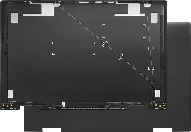 Main image of L93204-001 LCD Back Cover Rear Top Lid Housing Replacement for HP 15-EE 15T-EE 15-ED 15T-ED Gray