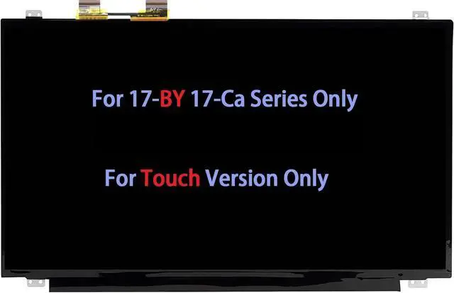 Main image of NUOLAISUN 17.3" L22733-001 L22563-001 Touch Screen Replacement for HP 17-CA 17Z-CA 17-by 17T-by 17-BY0053CL 17-BY0010CY LCD Display HD+(1600 * 900)(Touch Version)