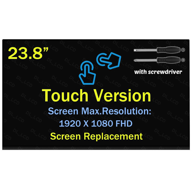 thumbnail image 2 of 23.8" Touch Screen LCD Panel For HP 24-K Series (L17303-274) - FHD, LM238WF5 SSA1 2 of 6