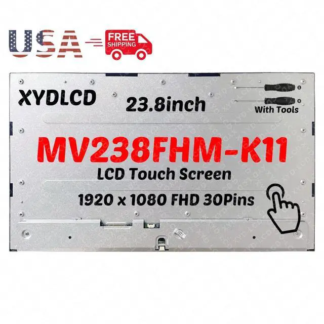 Main image of NUOLAISUN 23.8" MV238FHM-K11 for Dell Inspiron 24 5420 All-in-One LCD Touch Screen Display