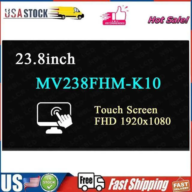 Main image of NUOLAISUN MV238FHM-K10 for Dell 23.8" Touch Screen 1920*1080 MV238FHM K10 LCD Replacement