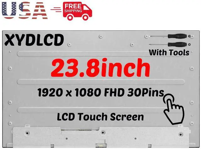 Main image of NUOLAISUN N43488-001 for HP 24-CR PANEL TS 238 TOPFHD WITH BKL CBL MAOK24 LCD Touch Screen