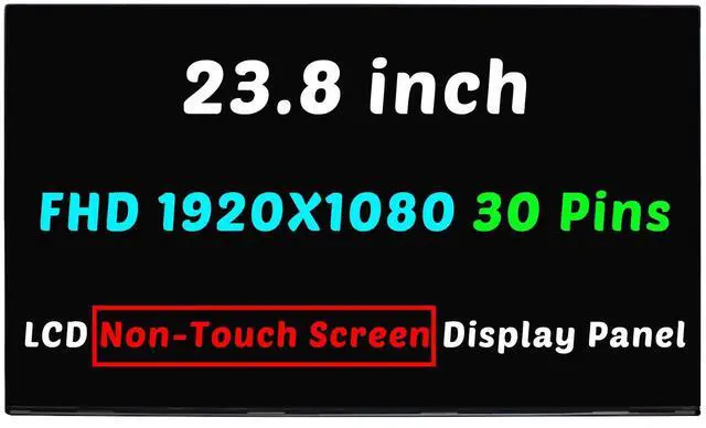 Main image of NUOLAISUN For Lenovo for AIO 3-24IMB05 LCD Screen All-in-One Non-Touch 23.8" FHD Replacement New