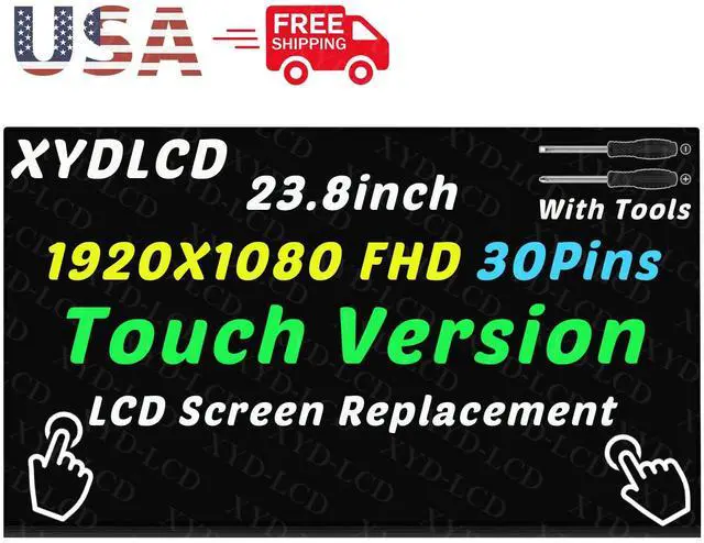 Main image of NUOLAISUN 23.8in for Lenovo ideacentre for AIO 520-24ARR F0DN LCD Touch Screen Display 01AG978