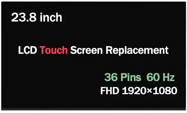 Main image of NUOLAISUN M238HAK01.0 23.8" FHD LCD Touch Screen Replacement Display 36 Pins 60Hz NEW
