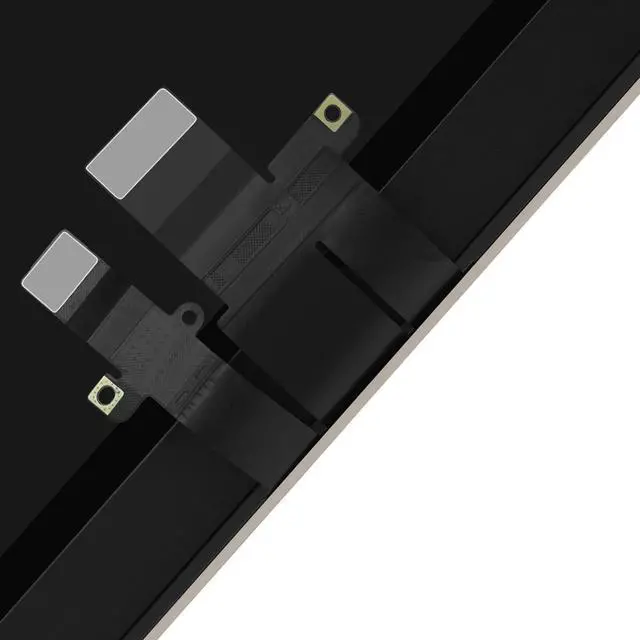 Alt view image 2 of 4 - NUOLAISUN 15" Screen Replacement for MacBook Air M3 A3114 EMC 9301 EMC 8612 2024 LCD Screen Display Complete Top Assembly (Starlight)