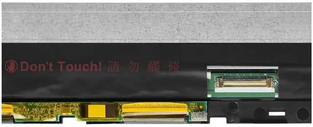 Alt view image 3 of 3 - NUOLAISUN For Dell inspiron 15 7590 7591 2-in-1 LCD Display P83F P83F001 P84F P84F001 LCD Touch Screen Digitizer Assembly with Bezel.EDP 30Pins Connector