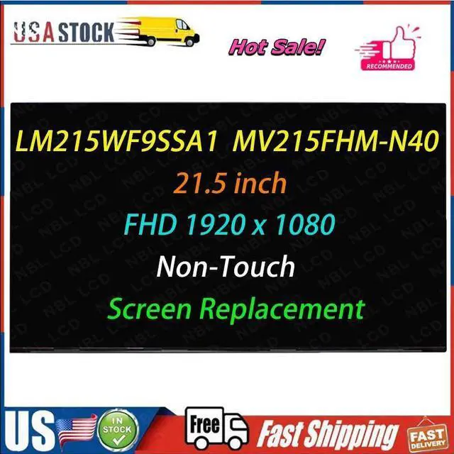Main image of NUOLAISUN New 21.5'' LCD Display Screen Replacement LM215WF9 SSA1 MV215FHM-N40 M215HAN01.1