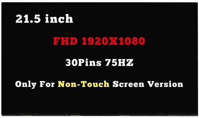 Main image of NUOLAISUN 21.5" FHD For HP 22-DG0040 22-DG0140 LCD Display Non-Touch Screen Replacement