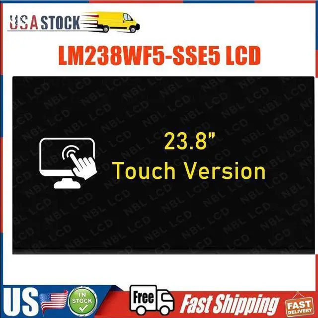 Main image of NUOLAISUN 1920x1080 23.8" LM238WF5 SS E5 for HP 24-dp0180 LCD Touch Screen Panel Display