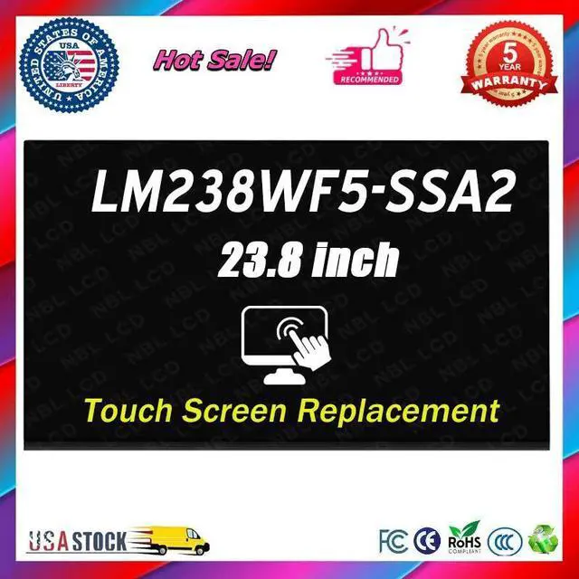 Main image of NUOLAISUN 23.8" LM238WF5-SSA2 FHD LCD Touch Screen Panel for ASUS M241 M241DAK Replacement