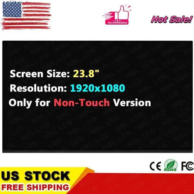 Main image of NUOLAISUN 23.8" 1080P 30Pin for HP Eliteone 800 G6 LCD LTM238HL06 Display Panel Non-Touch