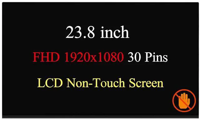 Main image of NUOLAISUN 23.8" For HP 24-Q 24-qb0050in All-in-one Non-Touch LCD Screen Display Panel FHD