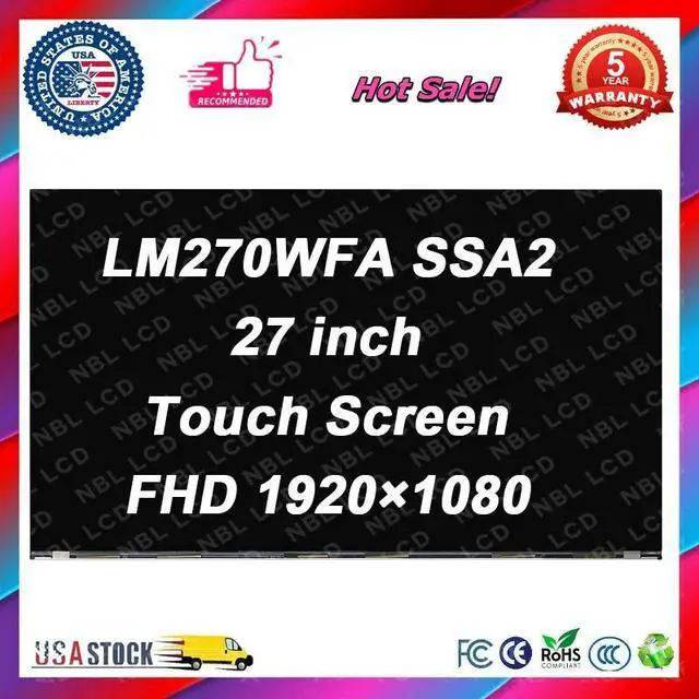 Main image of NUOLAISUN 27.0" for Lenovo 5D10W33957 LCD Display Panel LM270WFA(SS)(A2) FHD Touch Screen
